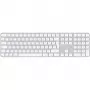 APPLE Magic Keyboard su Touch ID ir skaitmeniniu klavišų bloku, skirta Mac modeliams su Apple siliciu – olandiškas išdėstymas – balti klavišai