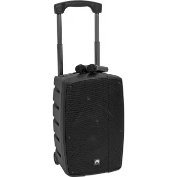 Omnitronic belaidė PA sistema WAMS-10BT2 MK2 su Bluetooth, nešiojamas aktyvių garsiakalbių rinkinys