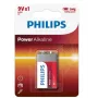 Philips PowerLife šarminė baterija 9V (6LR61P1B/10)