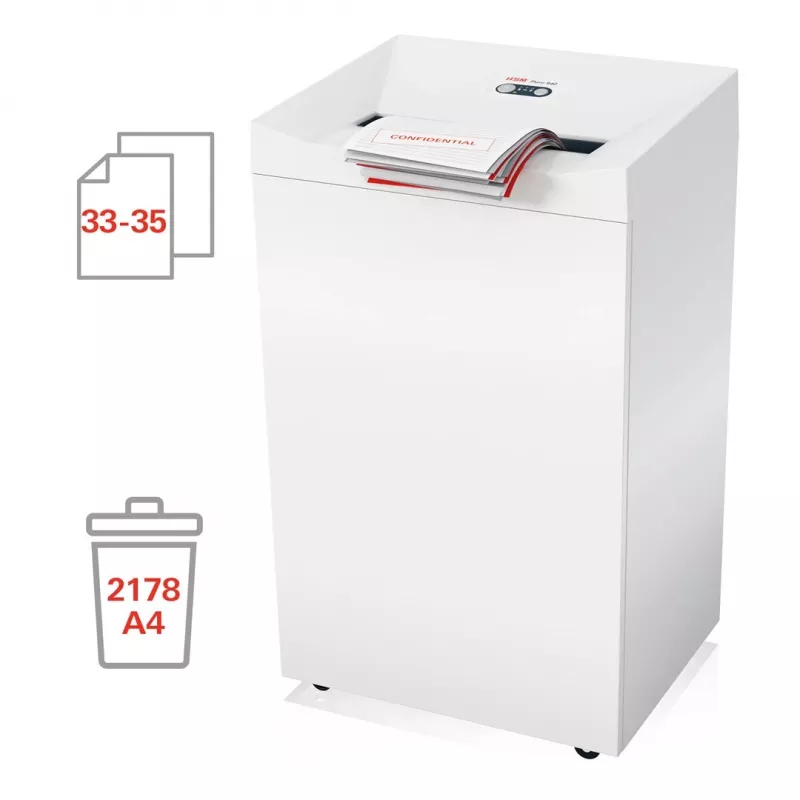 Popieriaus smulkintuvas HSM Pure 940, 165 l, 3,9x40 mm