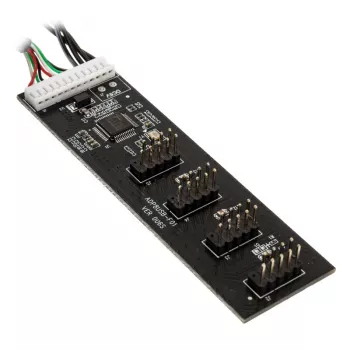 Vidinė USB 2.0 šakotuvo plokštė Kolink su 60 cm USB ir Molex kabeliu