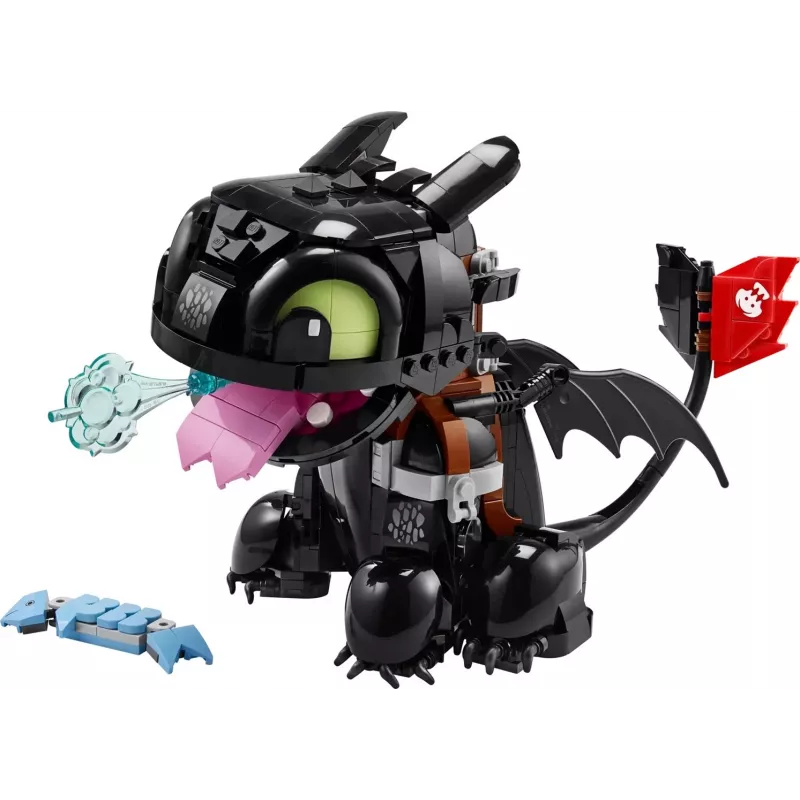 LEGO ICONS 10375 Kaip prisijaukinti slibiną: Bezdantis
