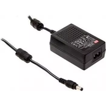 Maitinimo adapteris Mean Well GST36B24-P1J 36 W, 24 V išėjimas, 85–264 V įėjimas, RoHS, 54×79×33 mm