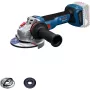 Bosch GWS 18V-11 S SOLO kampinis šlifuoklis 125 mm 18V be akumuliatoriaus ir įkroviklio