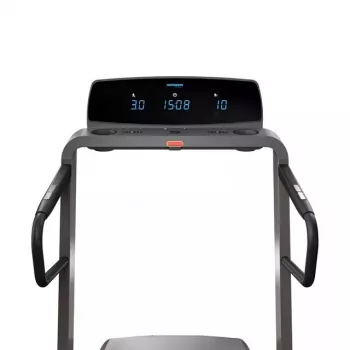Sulankstomas elektrinis bėgimo takelis Horizon Fitness Omega Z-02 — 140×53 cm juosta, 20 km/h maks., 159 kg talpa, Graphite