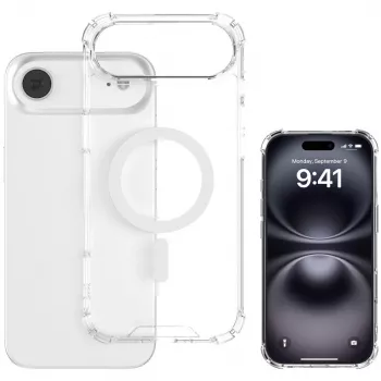 4smarts Ibiza Border Case Apple iPhone 17 Air 16,8 cm Skaidrus
