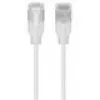 Tinklo kabelis Ubiquiti UACC-Cable-Patch-EL-C6A-15M-W RJ-45 Cat6a 15 m permatomai baltas