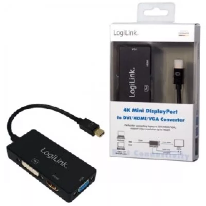 Lyties keitiklis Mini DisplayPort į DisplayPort LogiLink CV0110