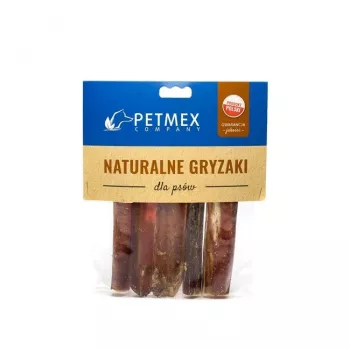 PETMEX Jaučio penio griežinėlis 12 cm, 5 vnt. – natūralus vieno ingrediento dantų kramtukas šunims