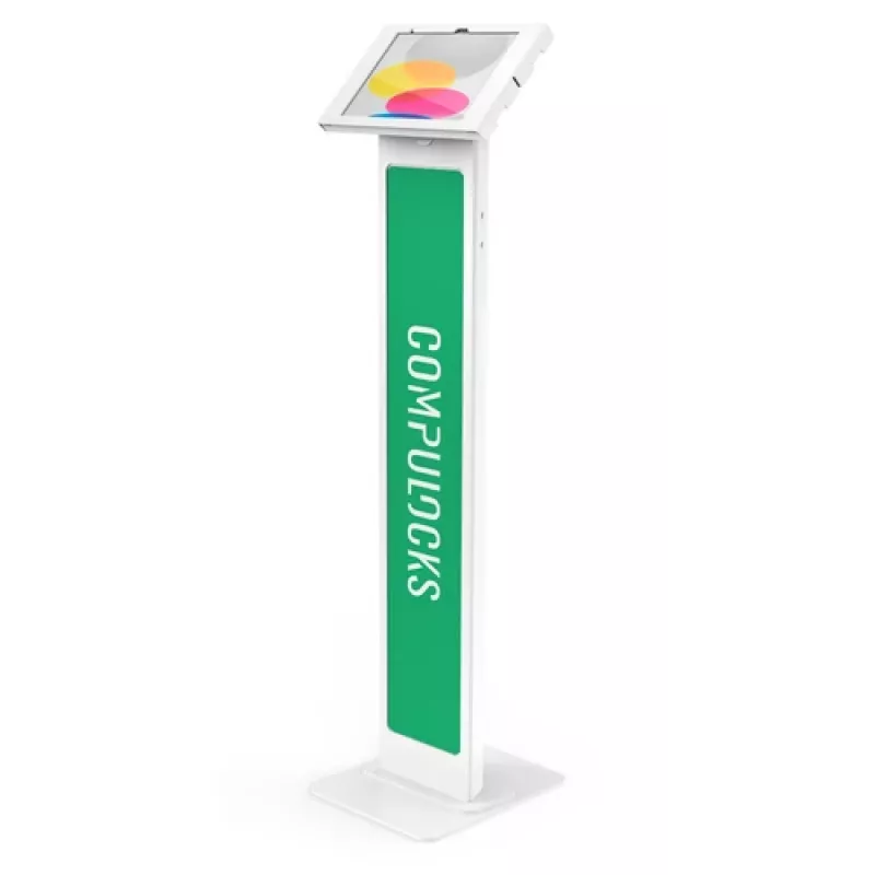 Compulocks iPad 10.9 colio 10 kartos Swell Enclosure Floor Stand baltas