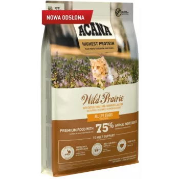 Acana Wild Prairie Cat - sausas kačių maistas - 4,5 kg