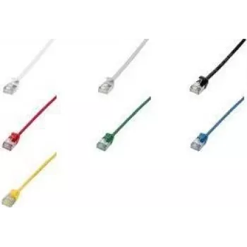 LogiLink Ultraflex SlimLine Patch-Cable RJ-45 (M) į RJ-45 (M) 2 m 3.8 mm ekranuotas PIMF CAT 6a - Ekranuotas, Be halogenų, Lietas - Mėlyna, RAL 5015