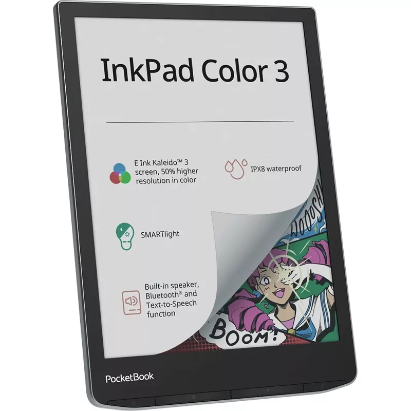PocketBook InkPad Color 3 Stormy Sea – 19,8 cm (7,8 inch) spalvotas E Ink skaitytuvas