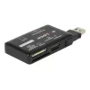 DeLOCK SuperSpeed USB kortelių skaitytuvas CF SD Micro SD MS M2 xD 5 Gbps