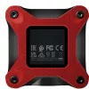 Išorinis SSD ADATA SD620 1 TB, nešiojamas USB 3.2 Gen 2 (Micro-USB B), skaitymas 520 MB/s, rašymas 460 MB/s, atsparus smūgiams, raudonas