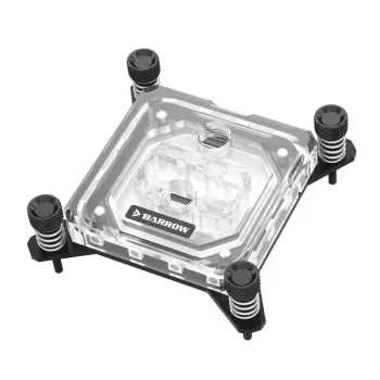Vandens blokas Barrow LTYK3-04I Black Acrylic RGB CPU aušinimui