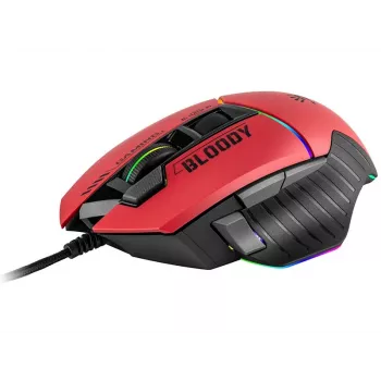 Žaidimų pelė A4Tech Bloody W95Max – dešinei rankai, laidinė USB, 12000 DPI, 1 ms, 250 ips, 50M paspaudimų, 146 g