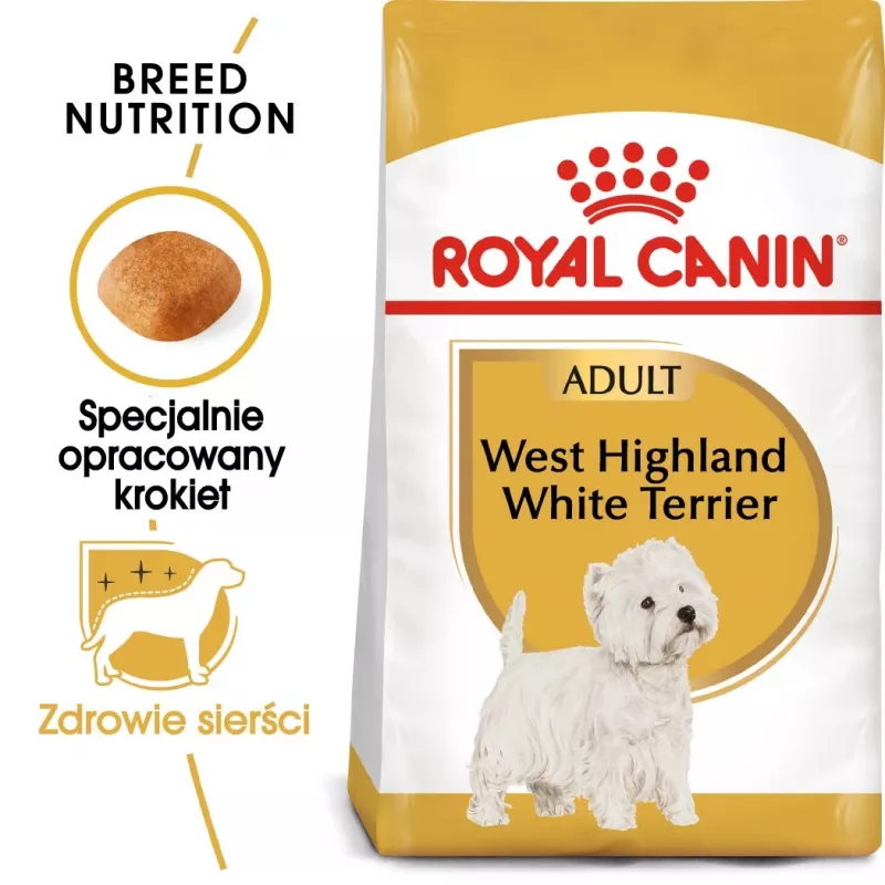 Royal Canin BHN West Highland White Terrier Adult - sausas ėdalas suaugusiems šunims - 3 kg