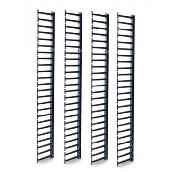 APC NetShelter kabelių tvarkymo rinkinys, vertikalus kabelių tvarkytuvas, NetShelter SX tinklo stovams 48U, 4 vnt., 250 x 2045 x 170 mm