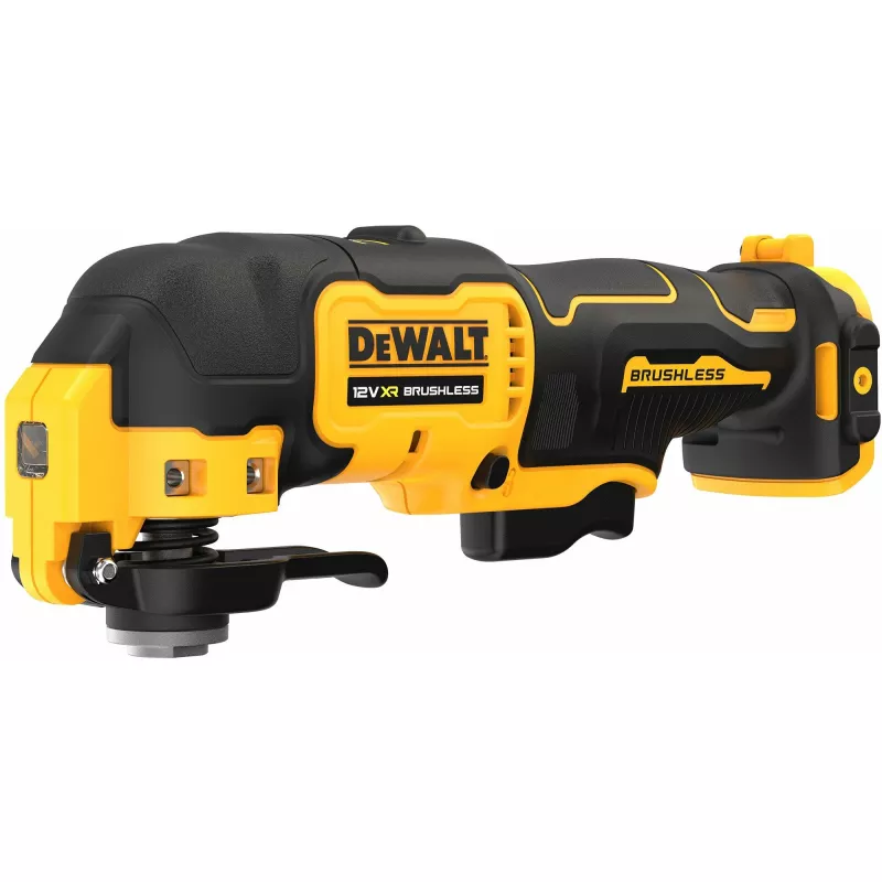 Osciliacinis daugiafunkcis įrankis DeWalt DCS353NT-XJ, bešepetėlis, belaidis, 12 W, 840 g, juoda/geltona