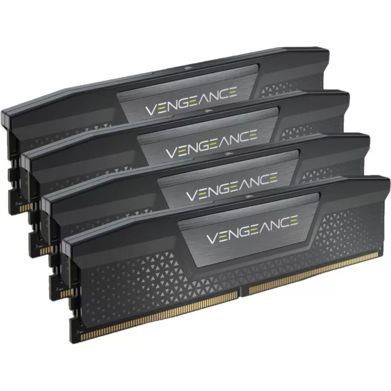 Corsair Vengeance 96 GB DDR5-5600 (4x 24 GB) Quad-Kit, juoda, CMK96GX5M4B5600C40, INTEL XMP