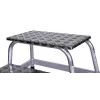 Pakojinė kopėčios Krause 805027, aliuminės, 2 pakopos, max apkrova 150 kg, 680 mm ilgis, 41 cm aukštis
