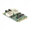 DeLOCK 95244 Mini PCIe serijinis adapteris - 4 x RS-232