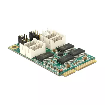 DeLOCK 95244 Mini PCIe serijinis adapteris - 4 x RS-232