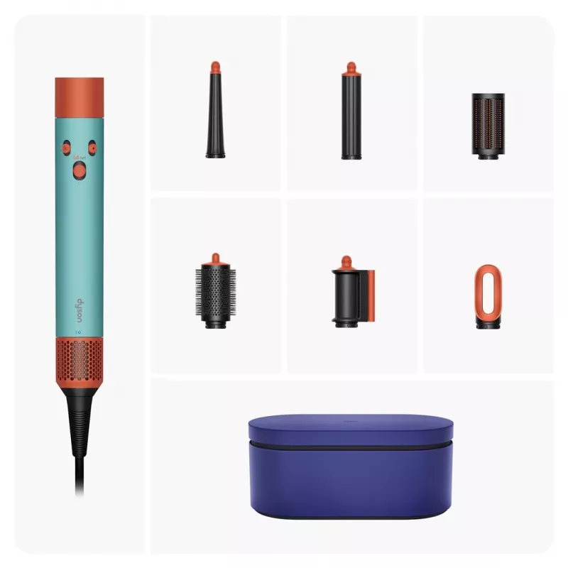 Dyson Airwrap i.d.™ Multistyleris ir džiovintuvas Warm Black Blue Green Orange 1300 W