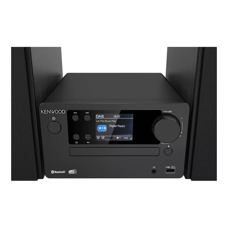 Kenwood M-725DAB-B namų garso mikro sistema 25 W juoda (M725DABB)