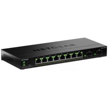 NETGEAR GS310TPv2 valdomas L2/L3 gigabaitinis Ethernet (10/100/1000) PoE komutatorius stalinis juodas