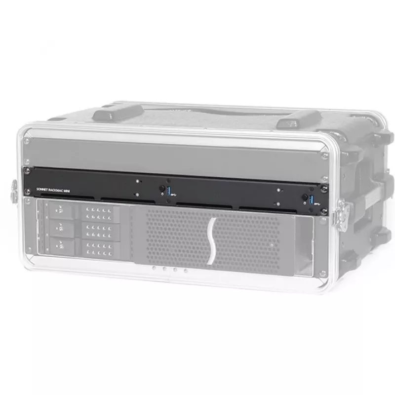 Montavimo komplektas Sonnet RackMac mini 1U juodas