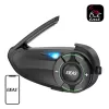 Motociklo šalmo interkomas EJEAS Q8 Bluetooth ilgo nuotolio ryšys