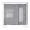 Kompiuterio korpusas DarkFlash B275 (baltas) mid-tower ATX suderinamas, priekinė sąsaja, grūdintas stiklas