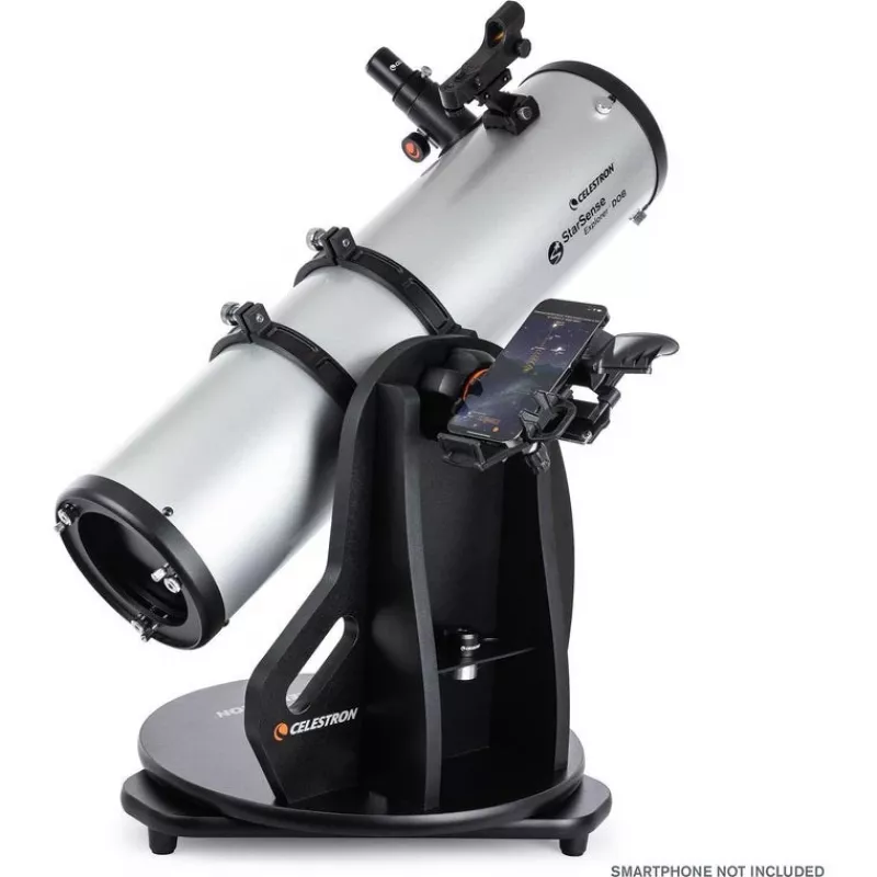 Celestron StarSense Explorer 150mm Reflektorinis Teleskopas 459x Juodas, Sidabrinis