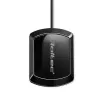 Išorinė GPS/GLONASS antena QOLTEC 28 dBi 50 W su SMA stačiakampiu jungtimi