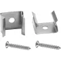 Tvirtinimo laikiklis EUROLITE 51201011 tuščiaviduriams vamzdeliams 10x10 mm, 2 vnt. komplektas su varžtu