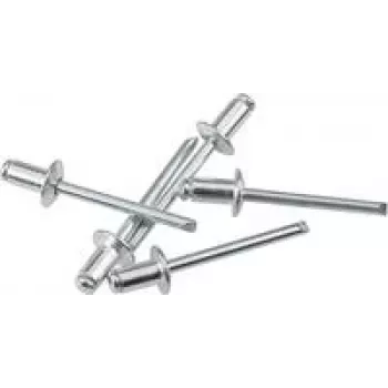 Kniedė vamzdinė KWB 407476, aliuminė, 4 mm skersmuo, 16 mm ilgis
