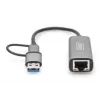 USB Type-C Gigabit Ethernet Adapteris Digitus DN-3028