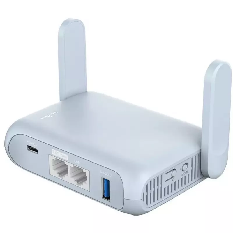 Nešiojamasis maršrutizatorius ALLNET GL-MT3000 belaidis AX 3000Mbit – kišeninis namams ir kelionėms