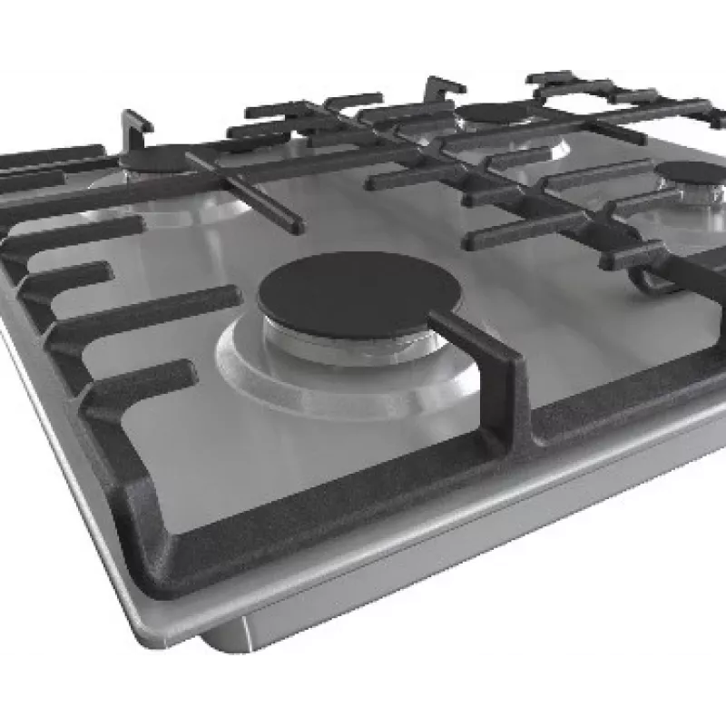 Gorenje G642ABX dujinė kaitlentė, nerūdijantis plienas, įmontuojama, 60 cm, 4 zonos