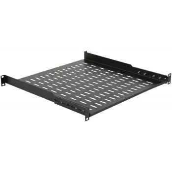 Lentyna stelažinė LOGON RAS405BL Juoda 50 kg talpa 19 colių