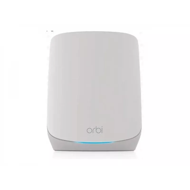 NETGEAR Orbi RBK763S Triju dažnių juostų (2.4 GHz / 5 GHz / 5 GHz) Wi-Fi 6 (802.11ax) tinklo sistema, balta, 3 vnt. - RBK763S-100EUS