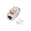 Keystone modulis Digitus CAT 8.1 RJ-45 ekranuotas plokščias baltas