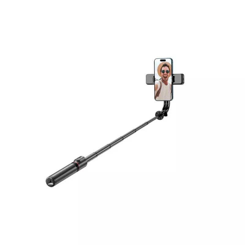 Tech-Protect L05S Selfie lazdelė su stovu, LED lempa ir Bluetooth nuotolinio valdymo pulteliu