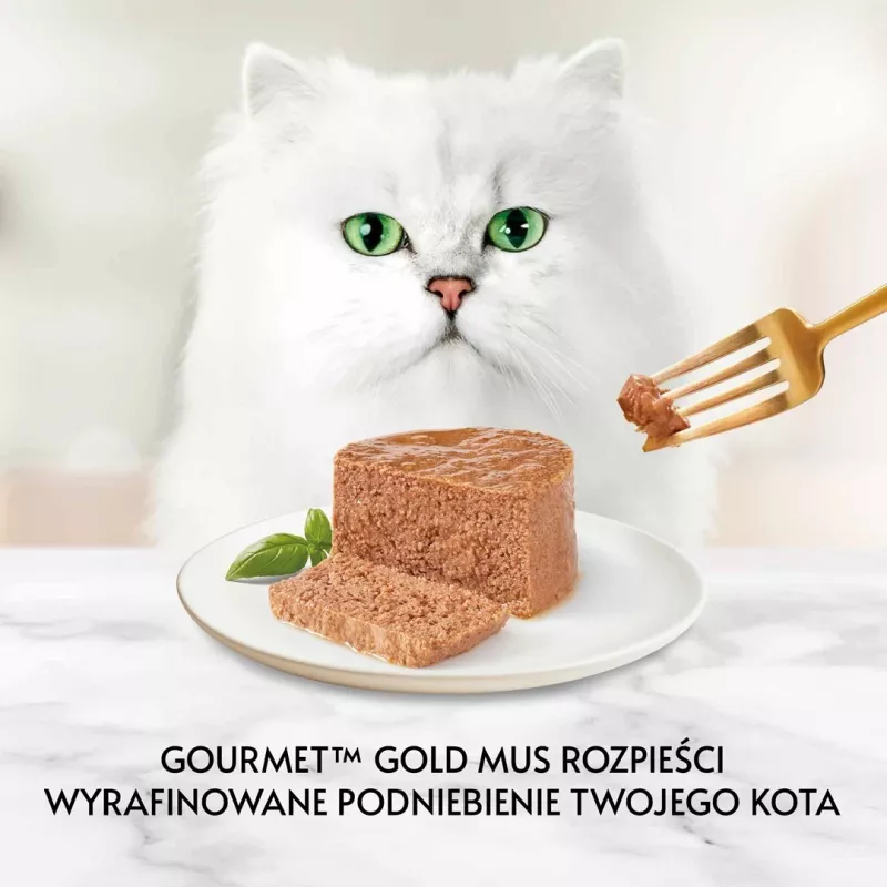 Purina Nestle Gourmet Gold - lašiša ir vištiena - šlapias ėdalas katėms - 85 g