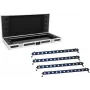 LED juostiniai prožektoriai EUROLITE 4x LED BAR-12 QCL RGB+UV, 4 vnt., RGB+UV šviesos diodai