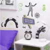 Sieniniai lipdukai Paladone Beetlejuice dizainas PP13439BJ – dekoratyvinių lipdukų rinkinys