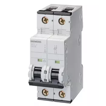 Siemens 5SY4216-6 miniatiūrinis automatinis jungiklis 2-polius B 16A 400V