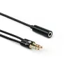 Sbox 35F-2X35M/R 3.5mm lizdas 4 kontaktai – 2 x 3.5mm kištukai 3 kontaktai 0.2m